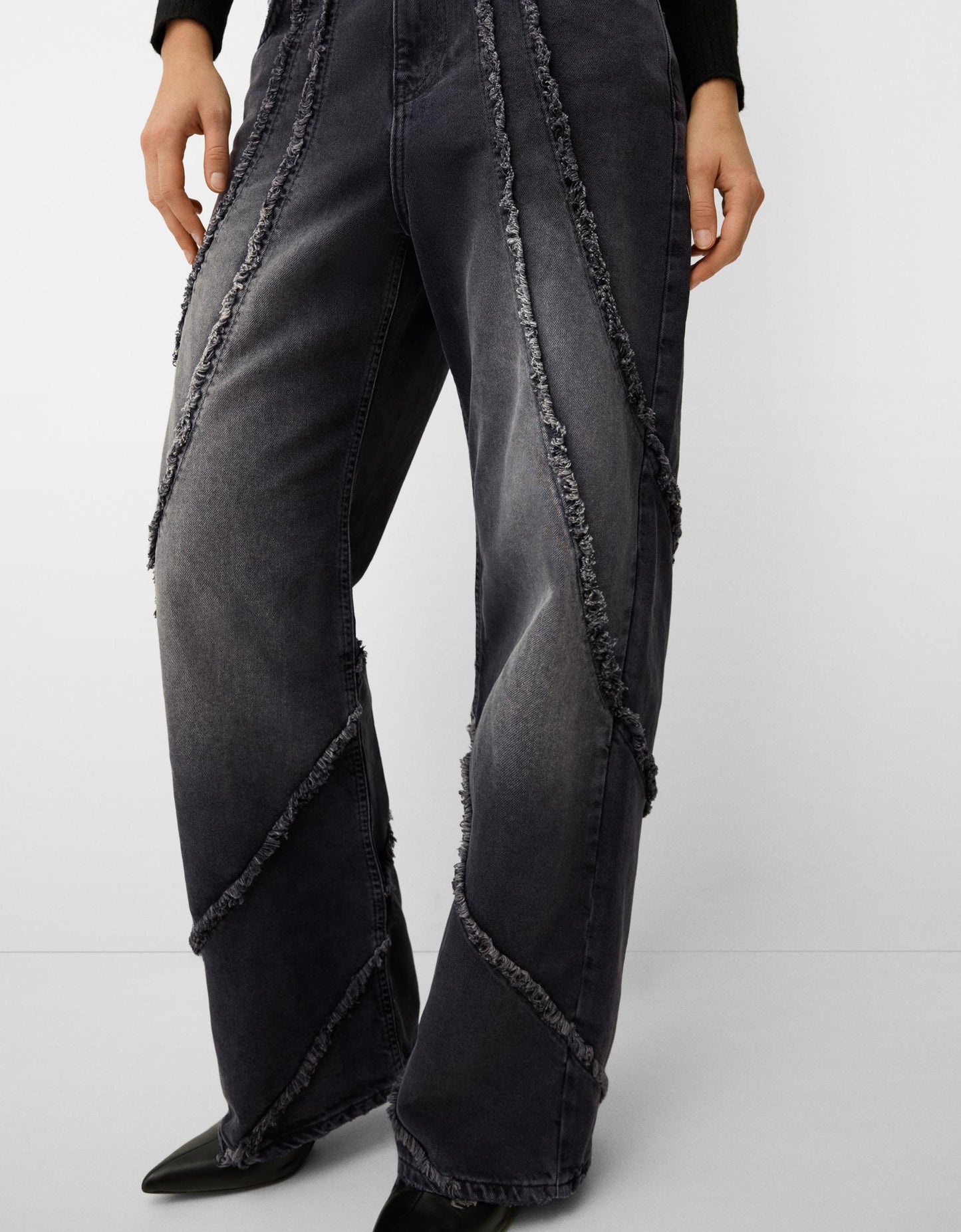 FLMNGO x Baggy Jeans with Tassels