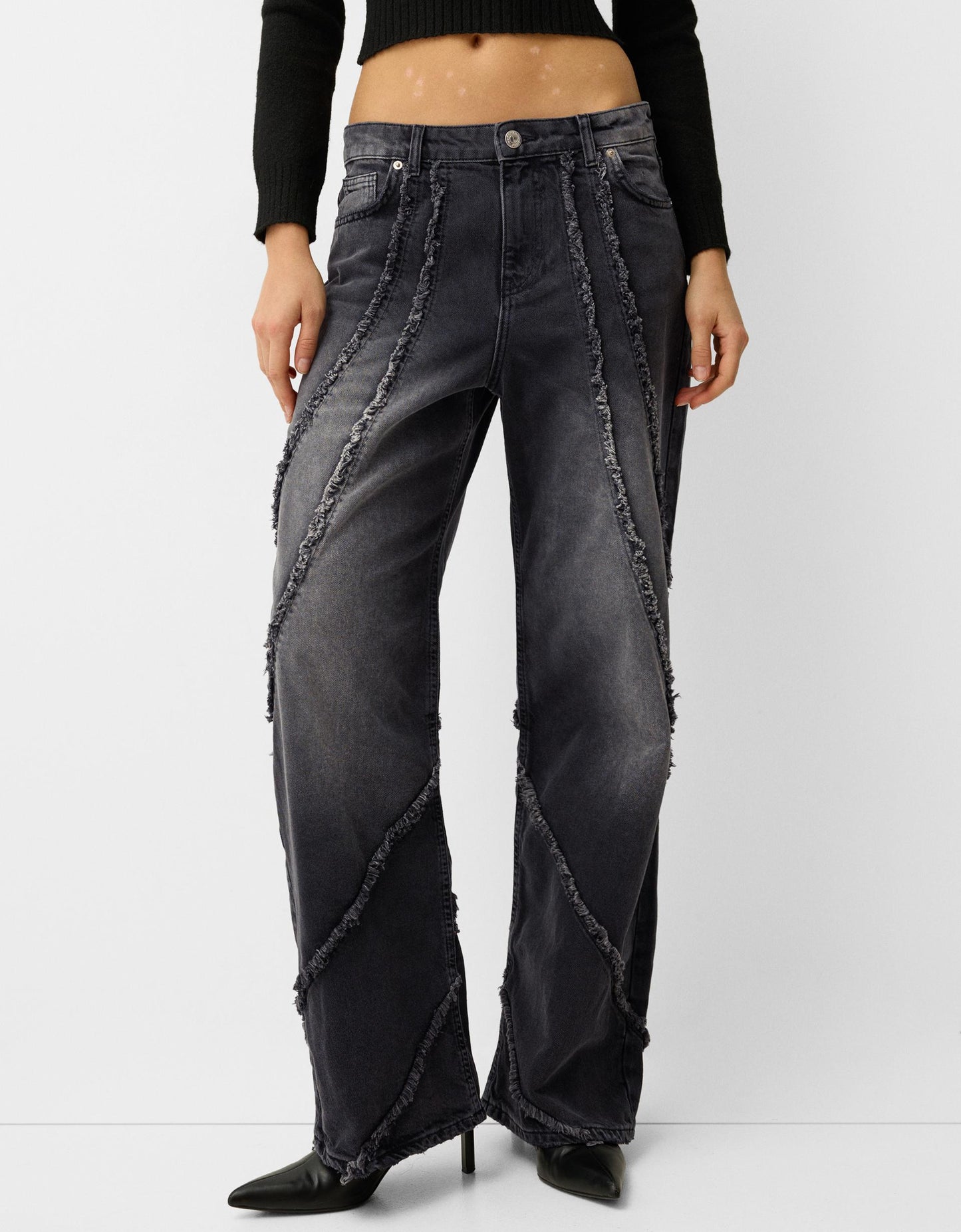 FLMNGO x Baggy Jeans with Tassels