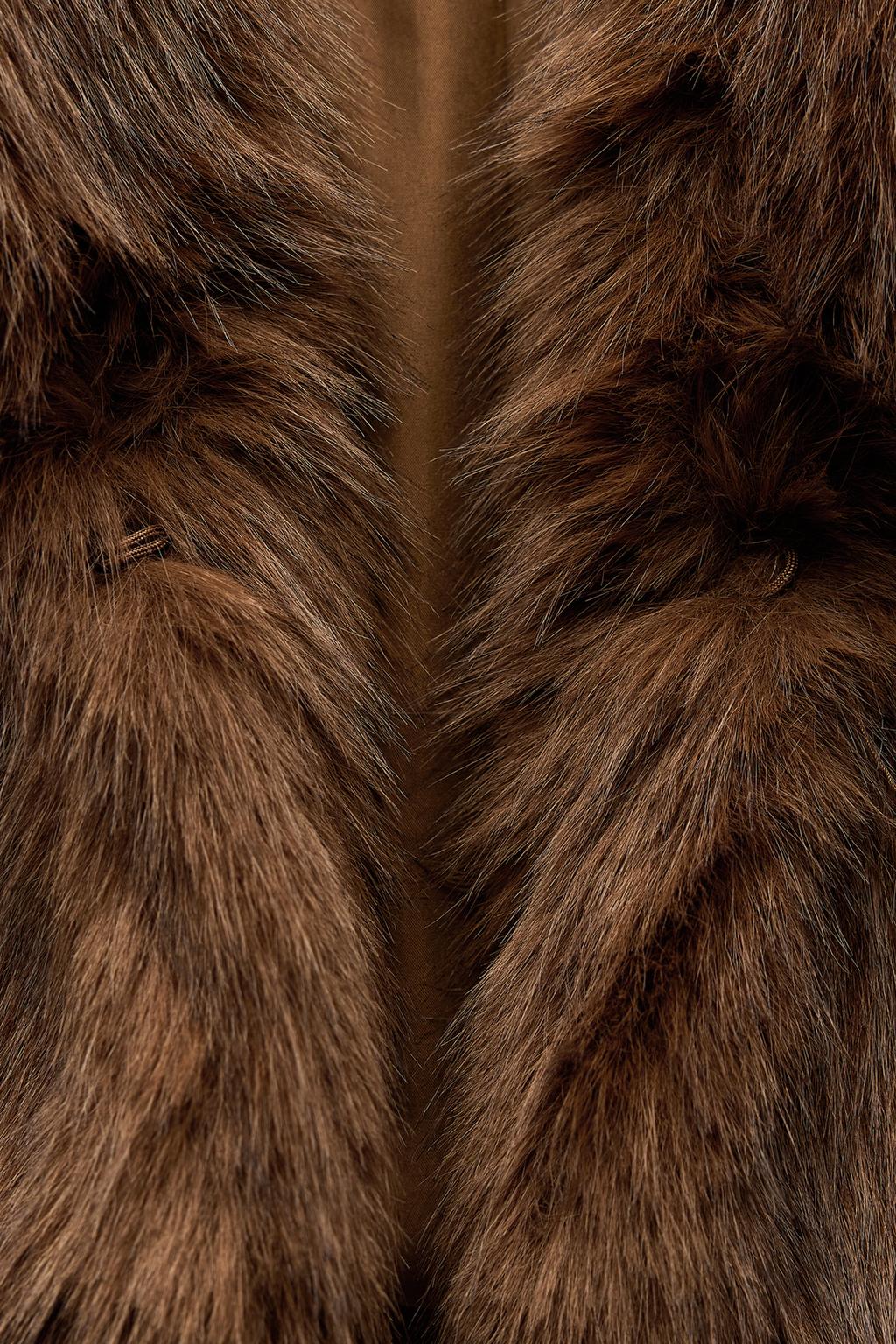 FLMNGO x Faux Fur Cropped Jacket