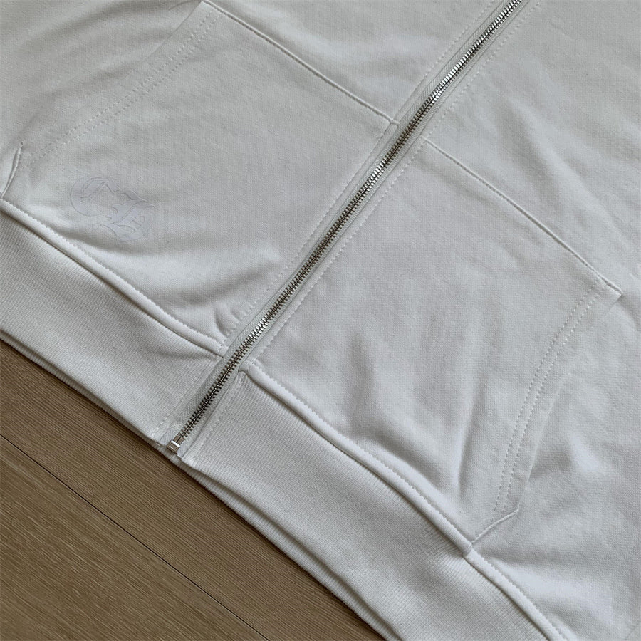 FLMNGO x Chrome Hearts Zip Hoodie