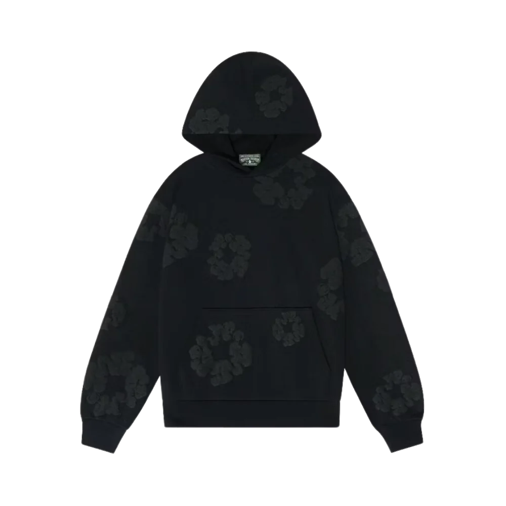 FLMNGO X Denim Trs Hoodie Black Mono