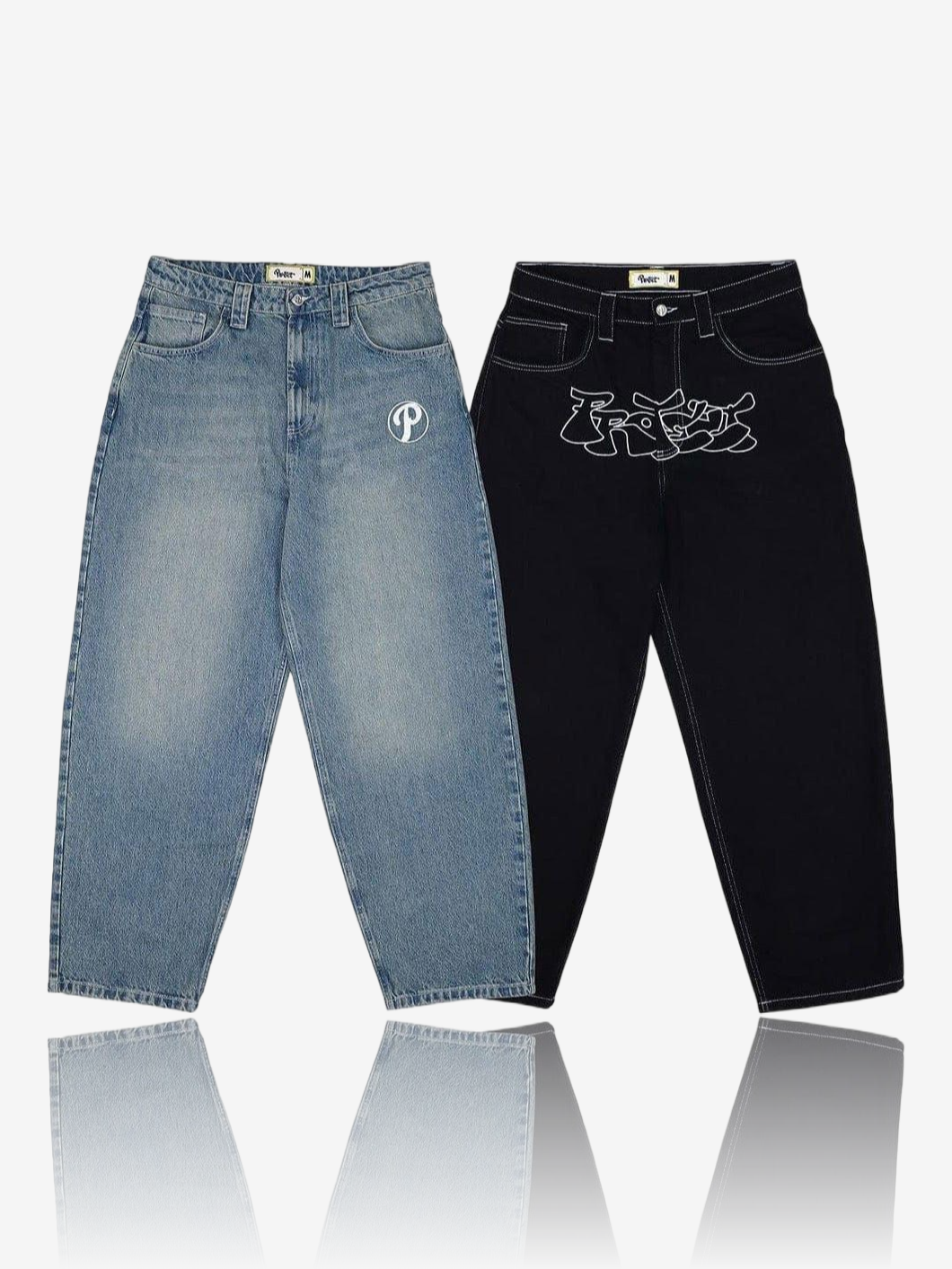 FLMNGO x 'Project' Baggy Jeans