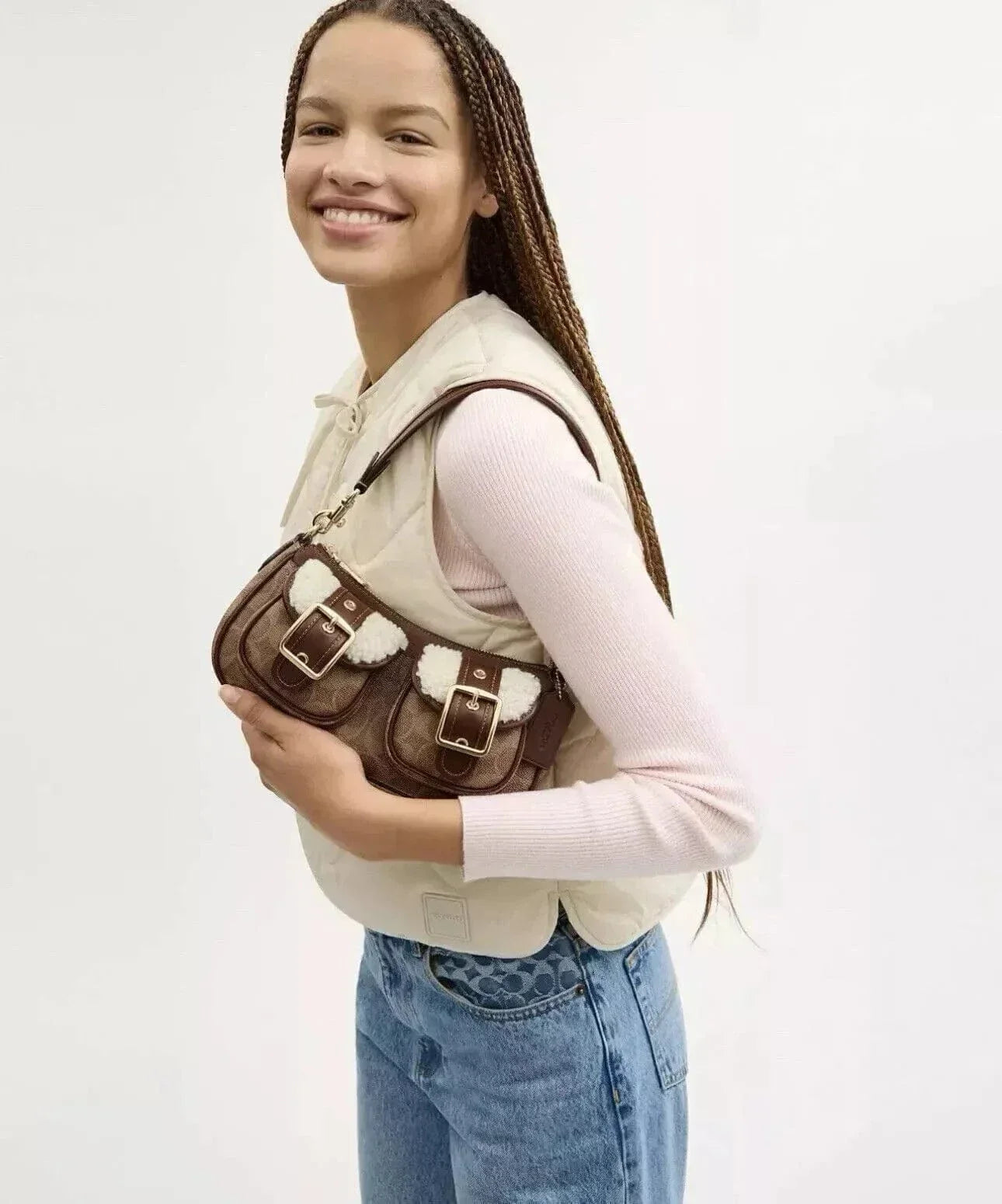 FLMNGO x Ashton Baguette Bag