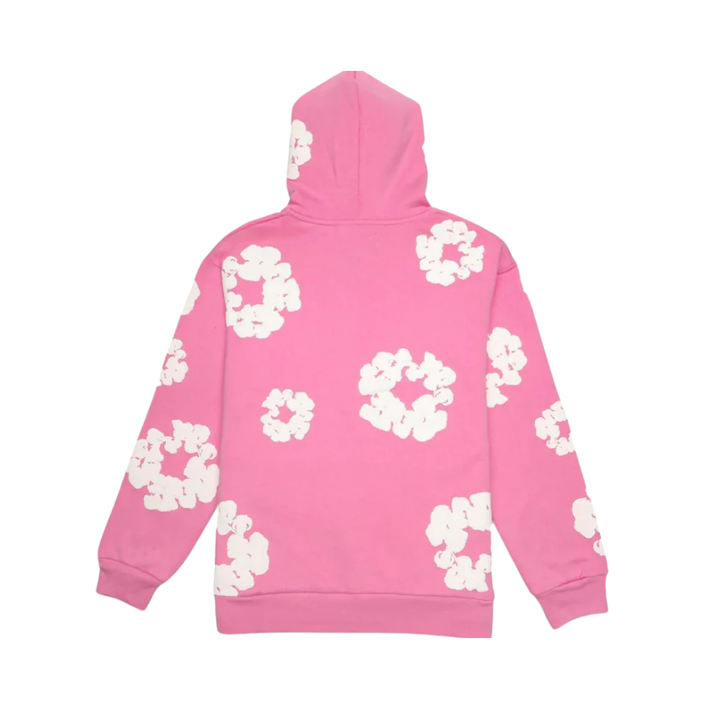 FLMNGO X Denim Trs Hoodie Pink