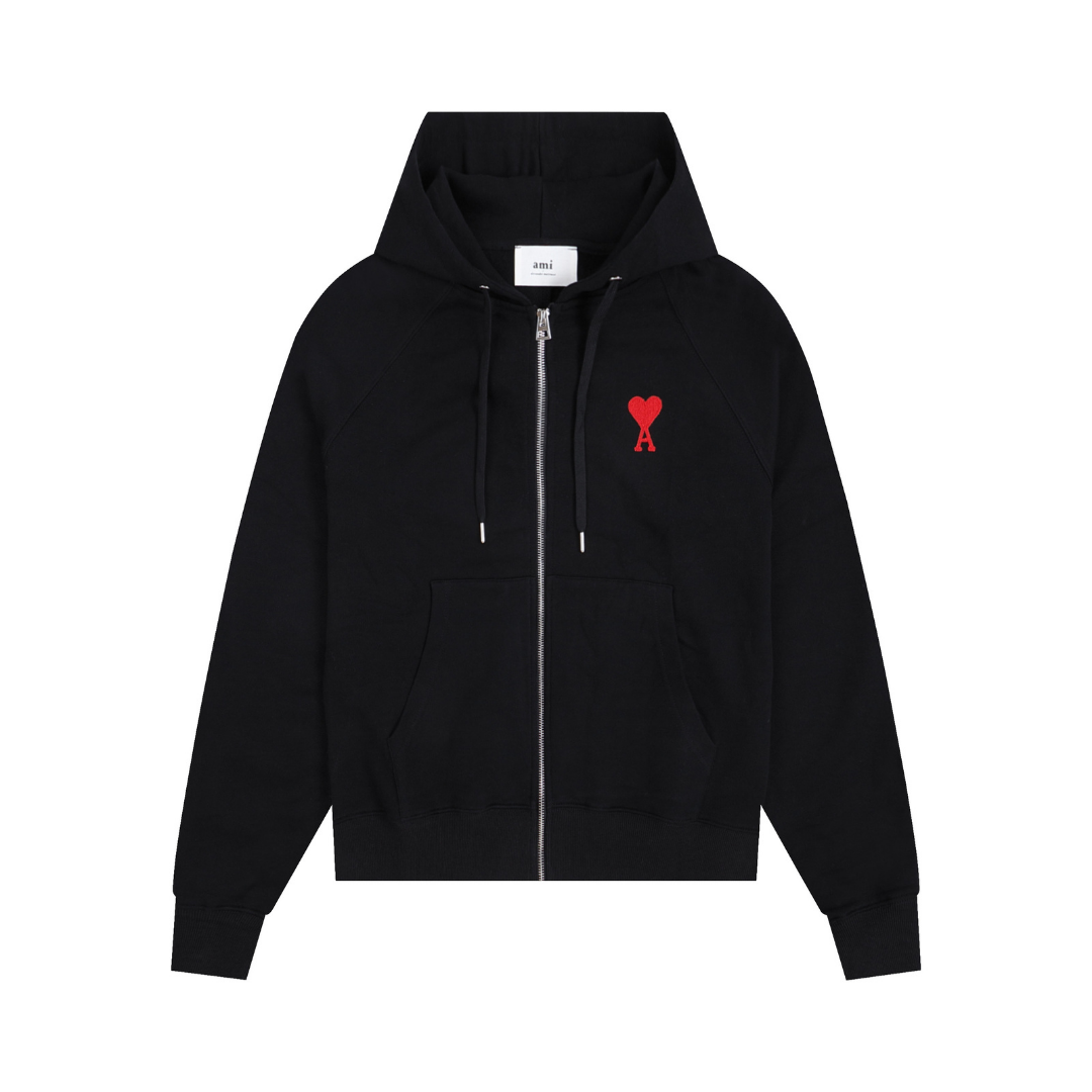 FLMNGO x Ami Black Tracksuit