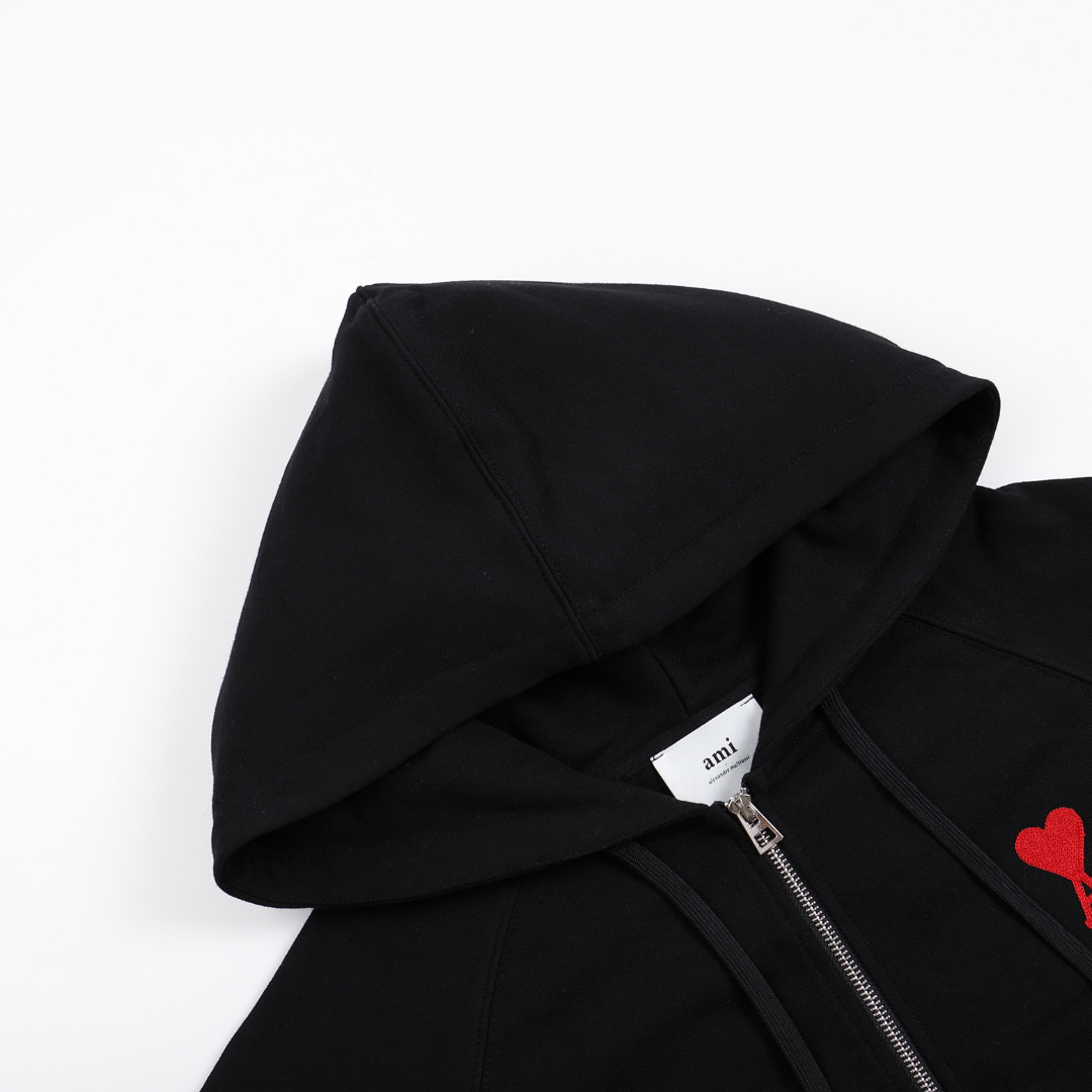 FLMNGO x Ami Black Tracksuit