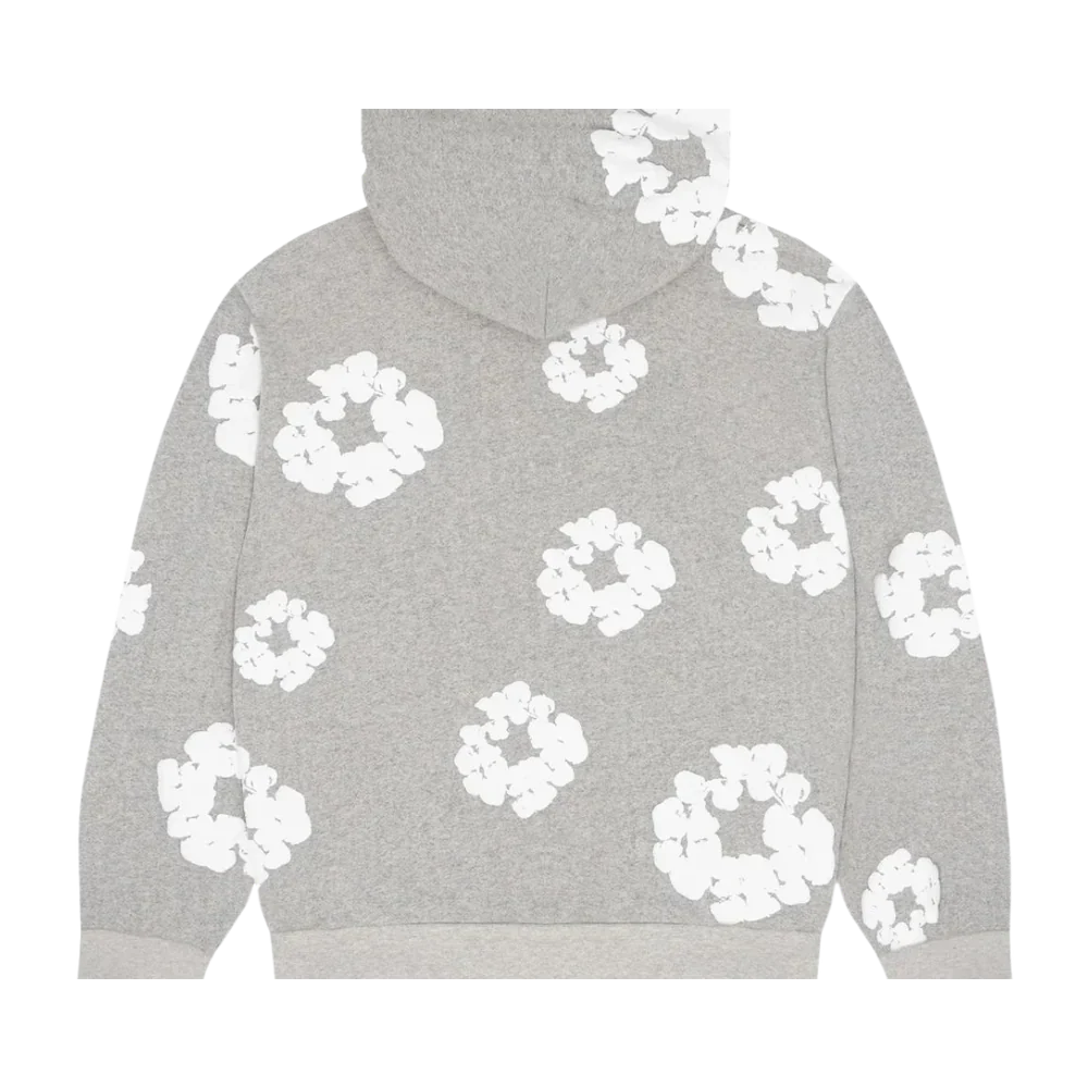FLMNGO X Denim Trs Hoodie Grey
