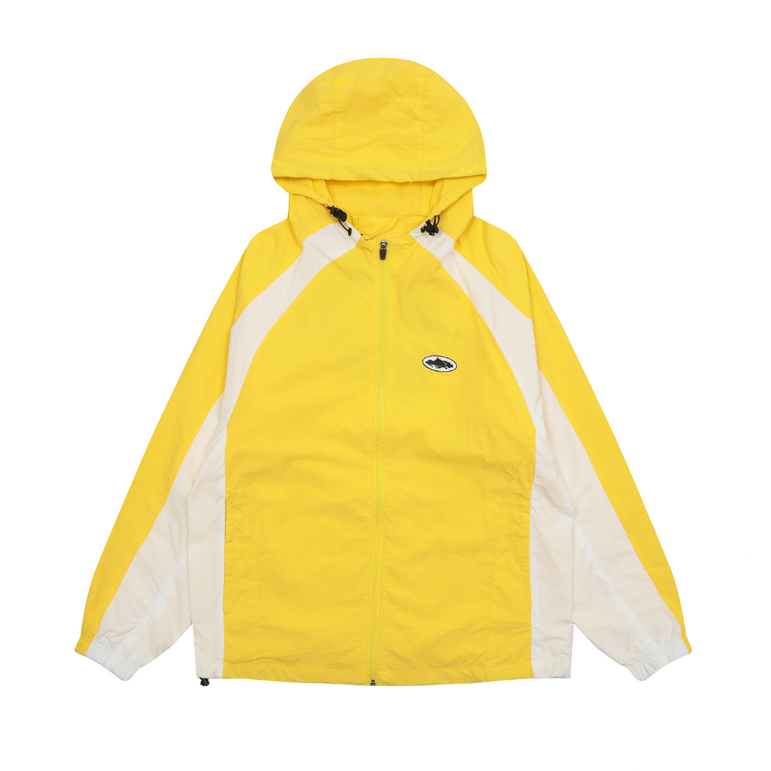 FLMNGO x Crtz Yellow Windbreaker