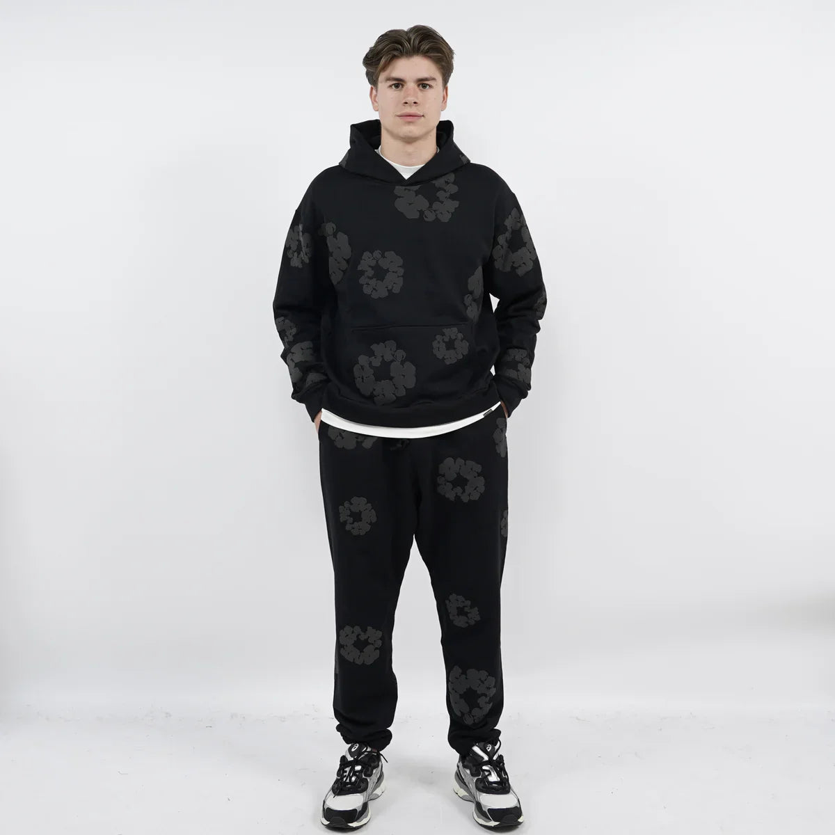 FLMNGO X Denim Trs Sweatpants Black Mono