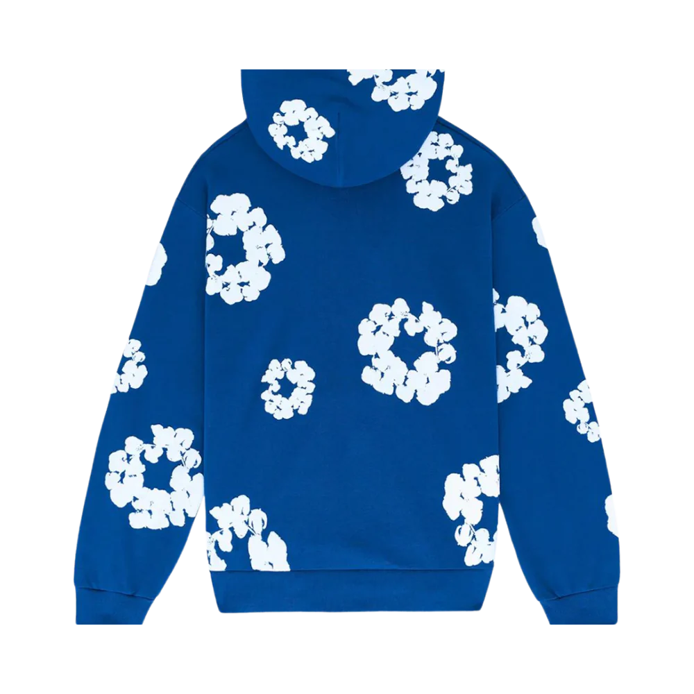 FLMNGO X Denim Trs Hoodie Royal Blue