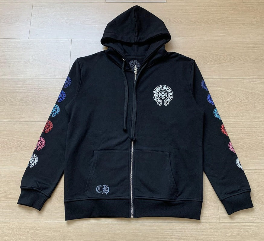 FLMNGO x Chrome Hearts Zip Hoodie