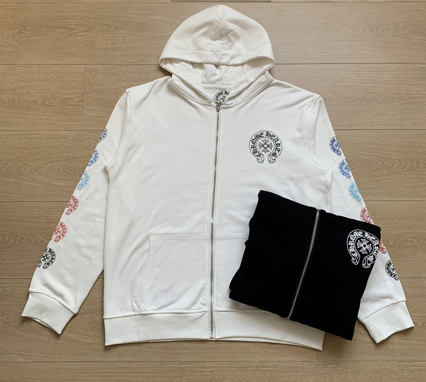 FLMNGO x Chrome Hearts Zip Hoodie