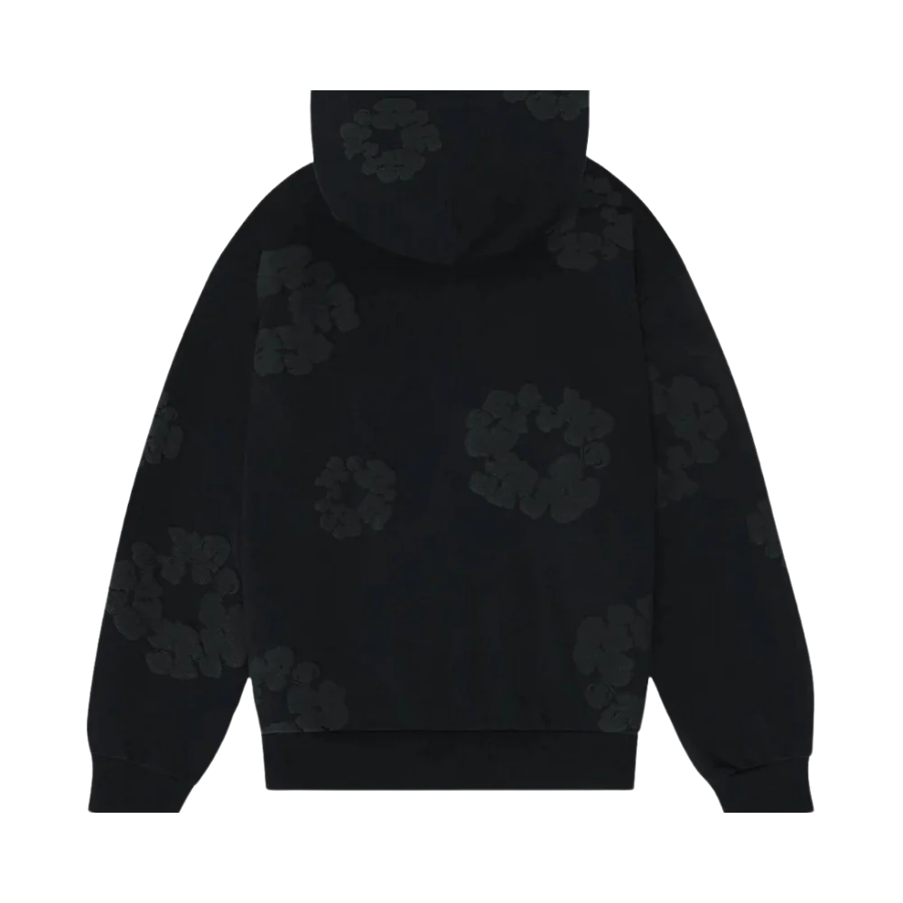 FLMNGO X Denim Trs Hoodie Black Mono