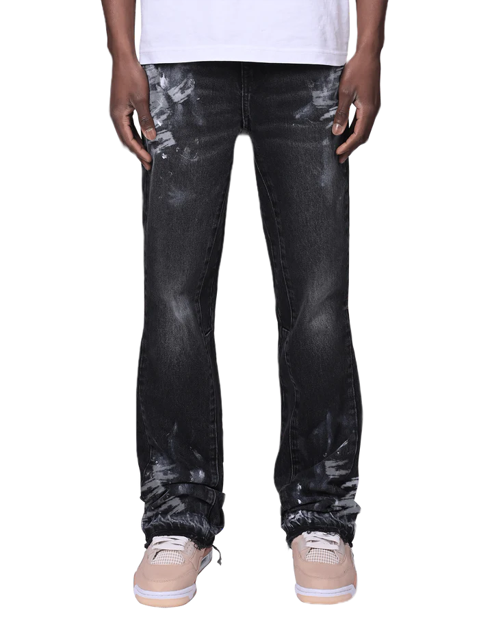FLMNGO Relaxed Flared Denim