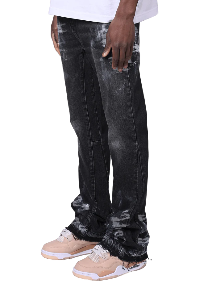 FLMNGO Relaxed Flared Denim