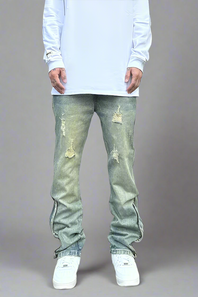 FLMNGO Button Denim