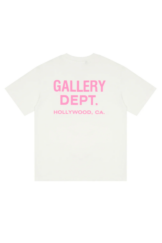 FLMNGO x Gallery Tee Pink