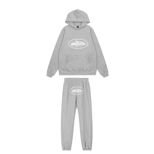 FLMNGO x Grey Tracksuit