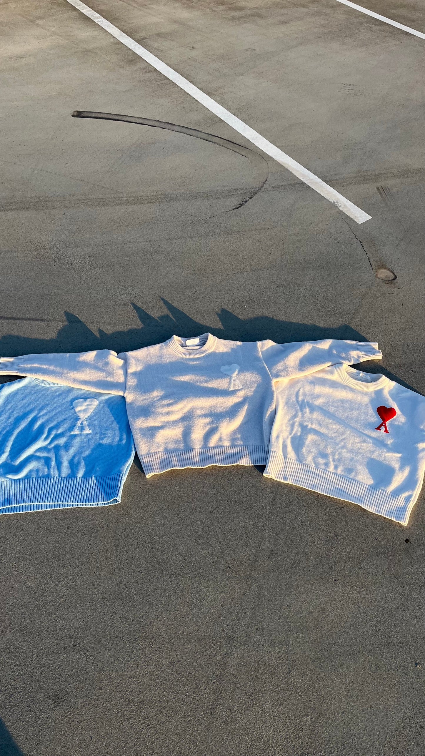 FLMNGO Heart Sweater