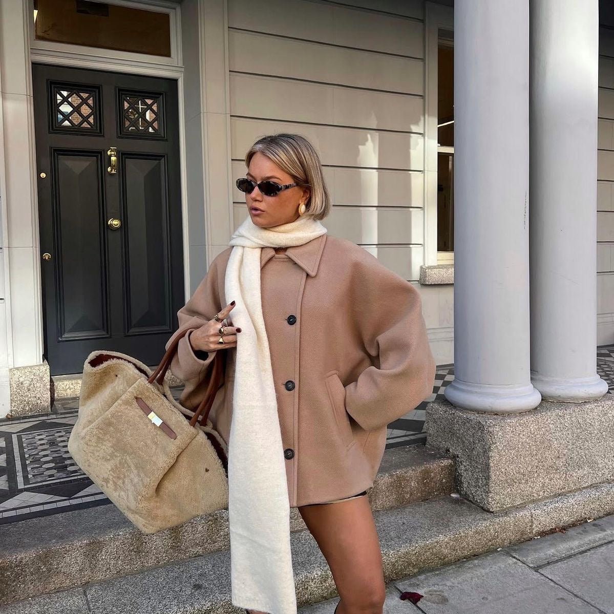 FLMNGO x Oversized wool coat™