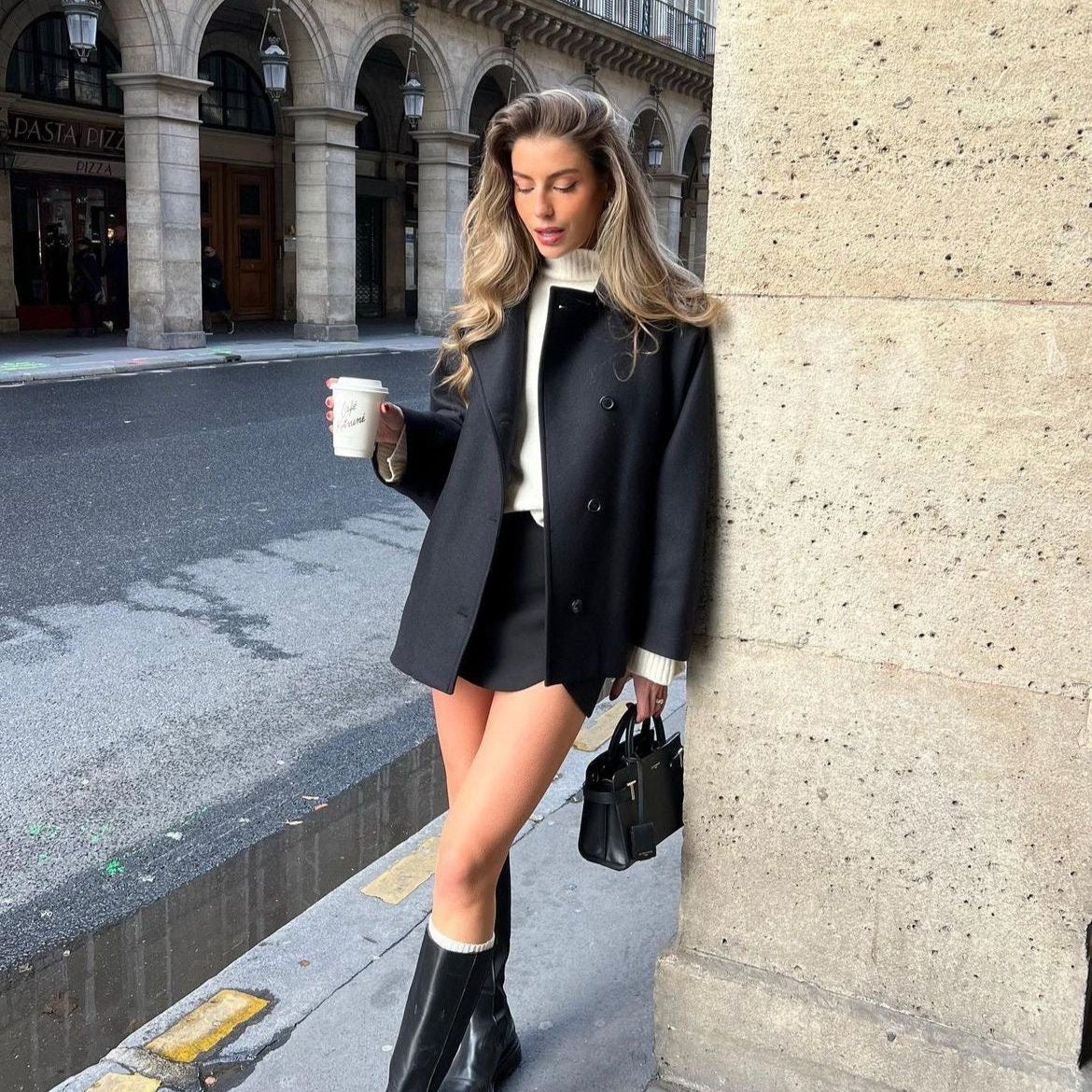 FLMNGO x Oversized wool coat™