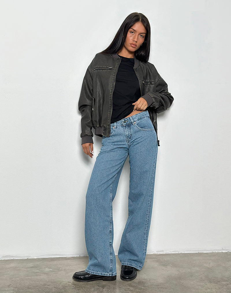 FLMNGO x MIA Low-Rise Jeans