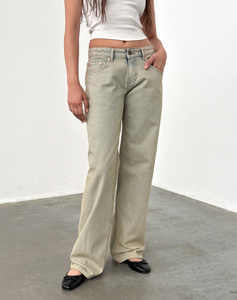 FLMNGO x MIA Low-Rise Jeans