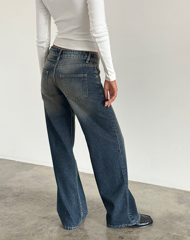 FLMNGO x MIA Low-Rise Jeans