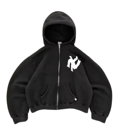 FLMNGO Kimbo Zip Up- Black