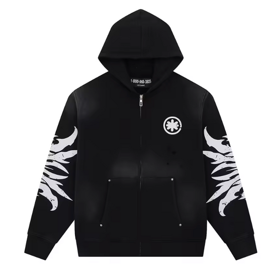 FLMNGO Washed Zip Up