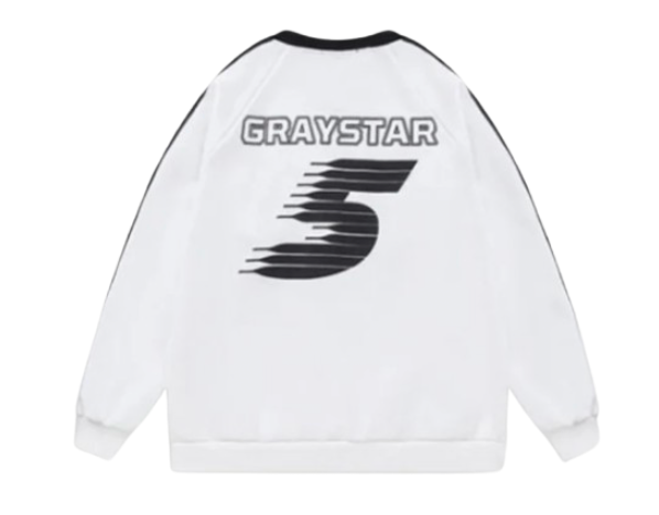 FLMNGO Vintage Football Sweater