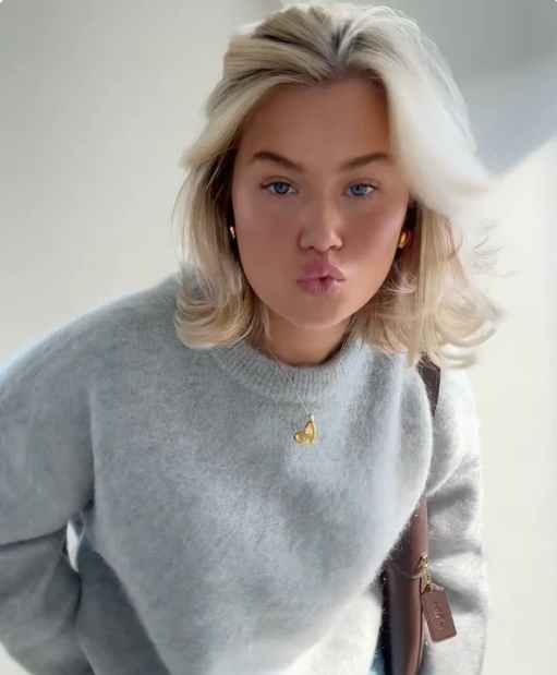 FLMNGO x Oversized Sweater Mohair Blend