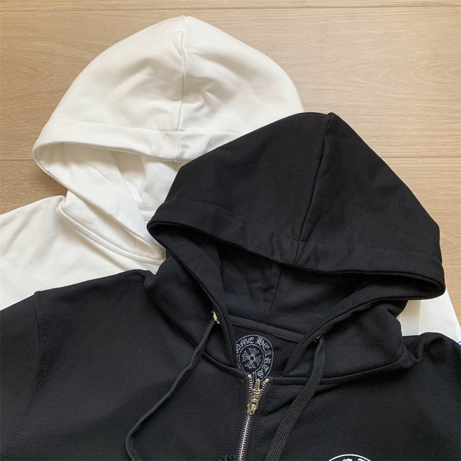 FLMNGO x Chrome Hearts Zip Hoodie