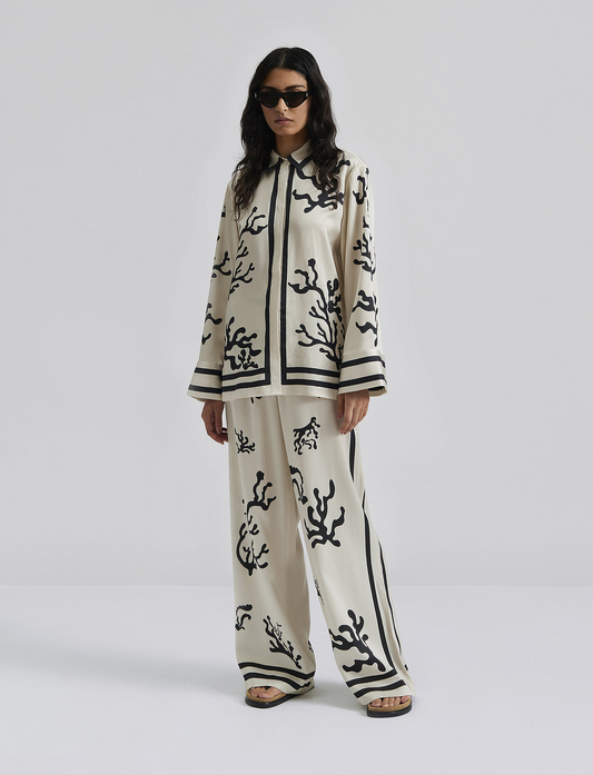 FLMNGO x LUXURY SATIN OVERSIZED SET
