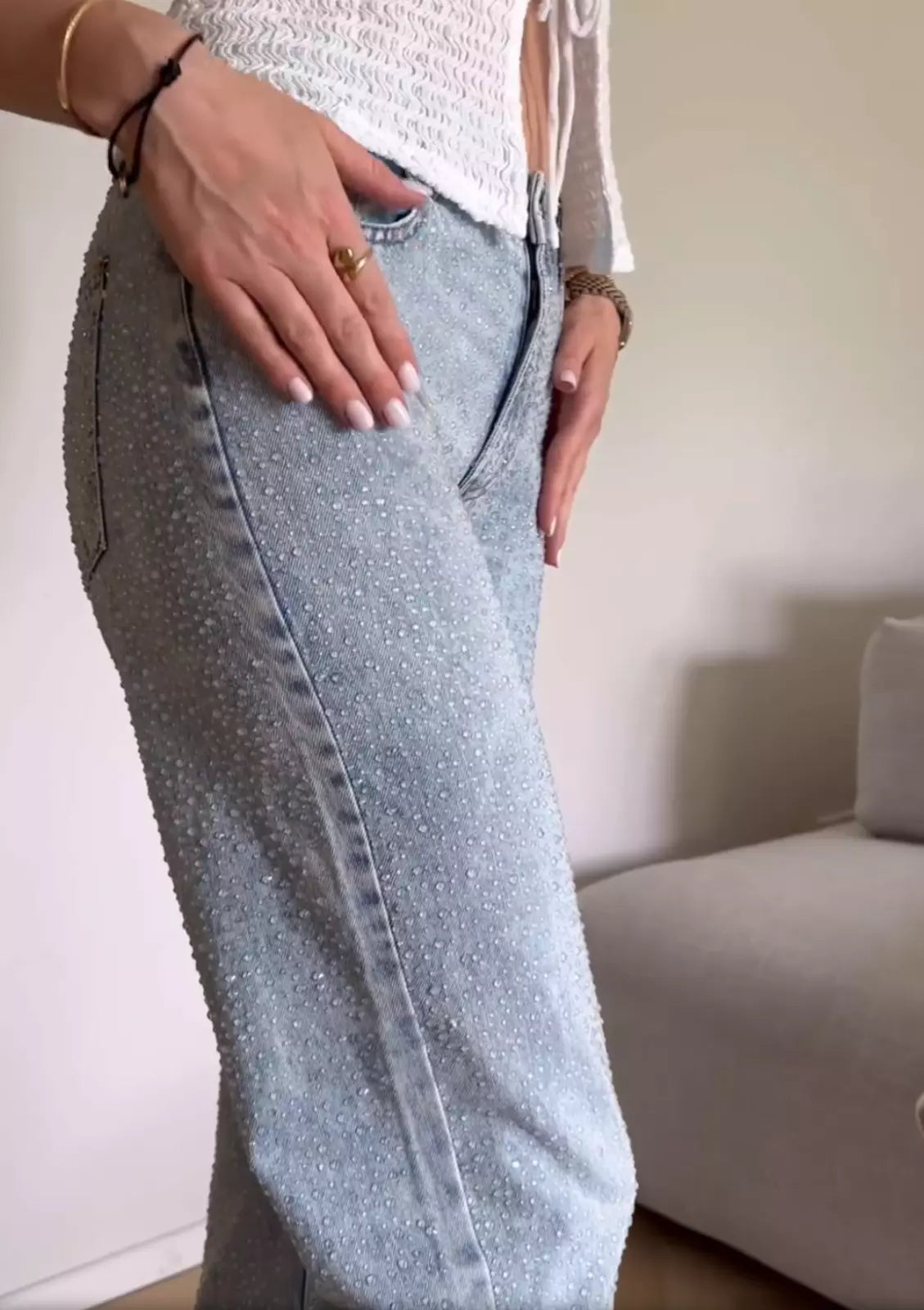FLMNGO x Sparkle Jeans - Multicolor