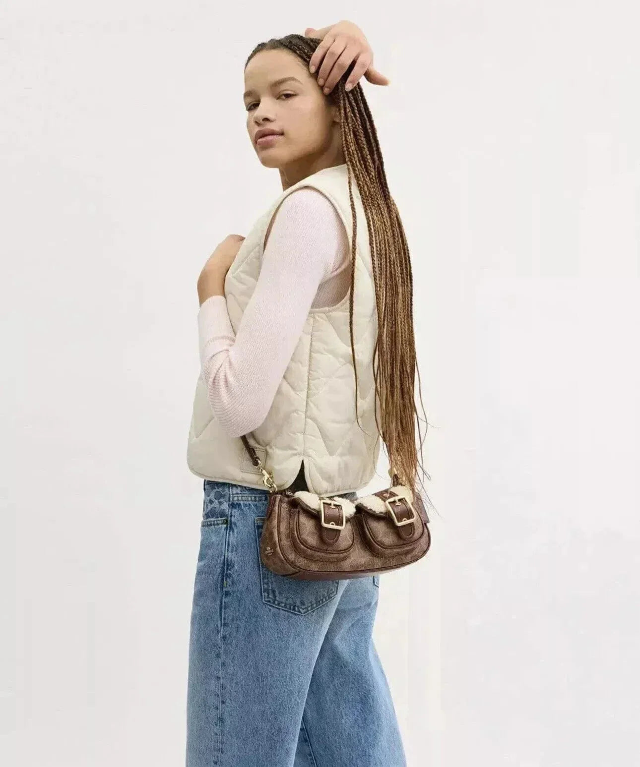FLMNGO x Ashton Baguette Bag